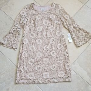 CLOSET CLOSING NEW • Lace Dress with bell sleeves